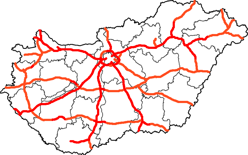 Budapest Magyarország legnagyobb közlekedési csomópontja
