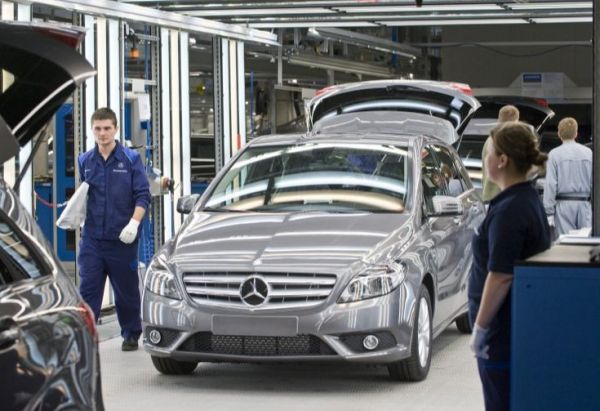 A kecskeméti Mercedes-Benz gyár
