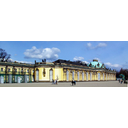 799px-Potsdam_-_Schloss_Sanssouci.jpg<>Sanssouci - Palača Friderika II
